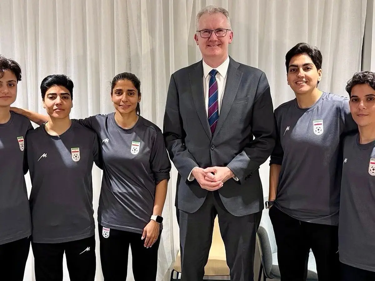 Amid chaos, five Iranian women's football players given asylum in ...