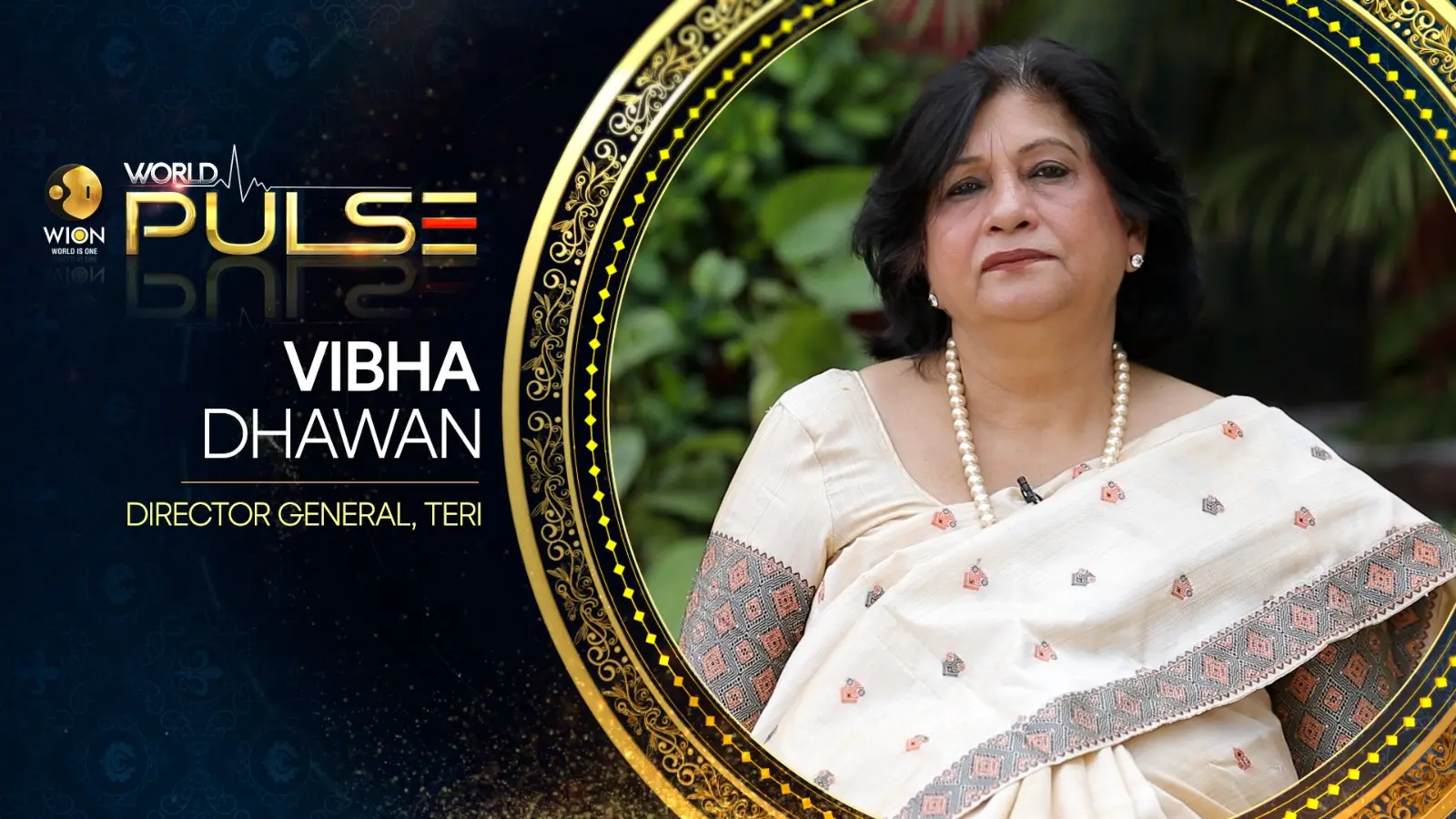 why WION World Pulse matters | Vibha Dhawan, Director General Of TERI