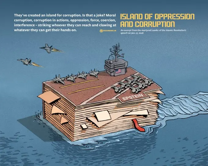 'Island for corruption': Khamenei’s X account targets Trump with ‘Epstein Island’ jibe as Iran’s war narrative intensifies
