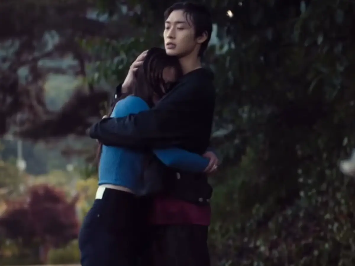 A tight rainy hug