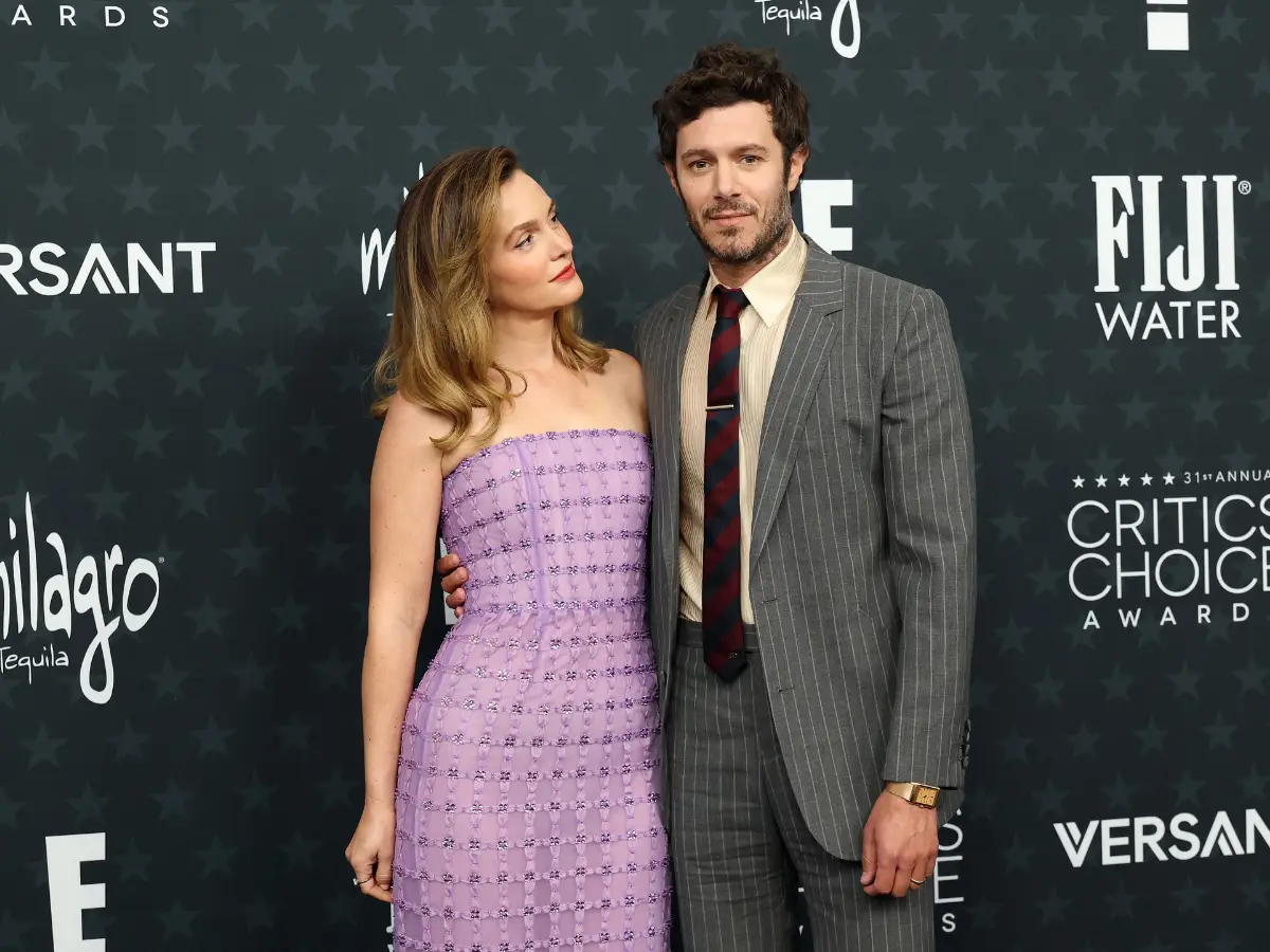 Leighton Meester and Adam Brody