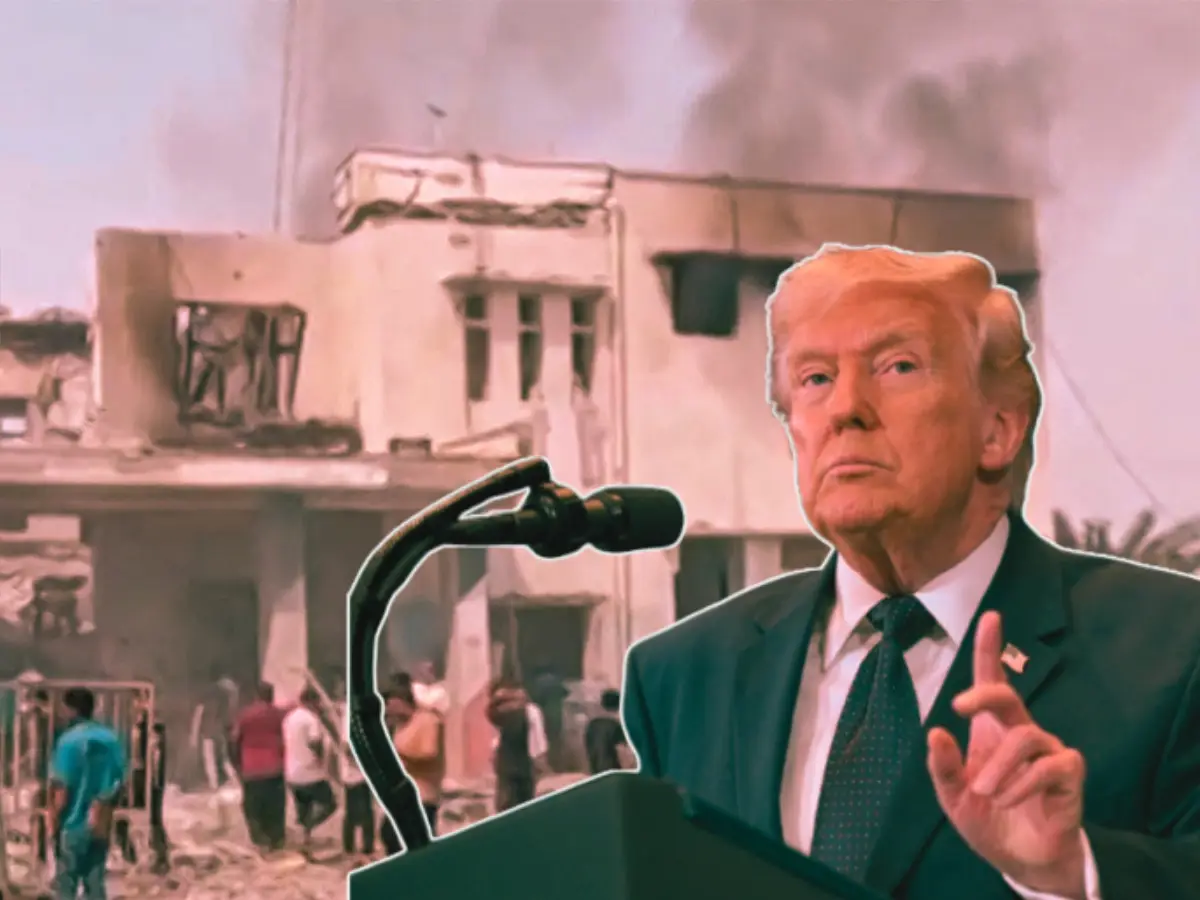 US hiding truth behind Minab school bombing? Trump blames Iran but his press secretary says 'we're investigating'