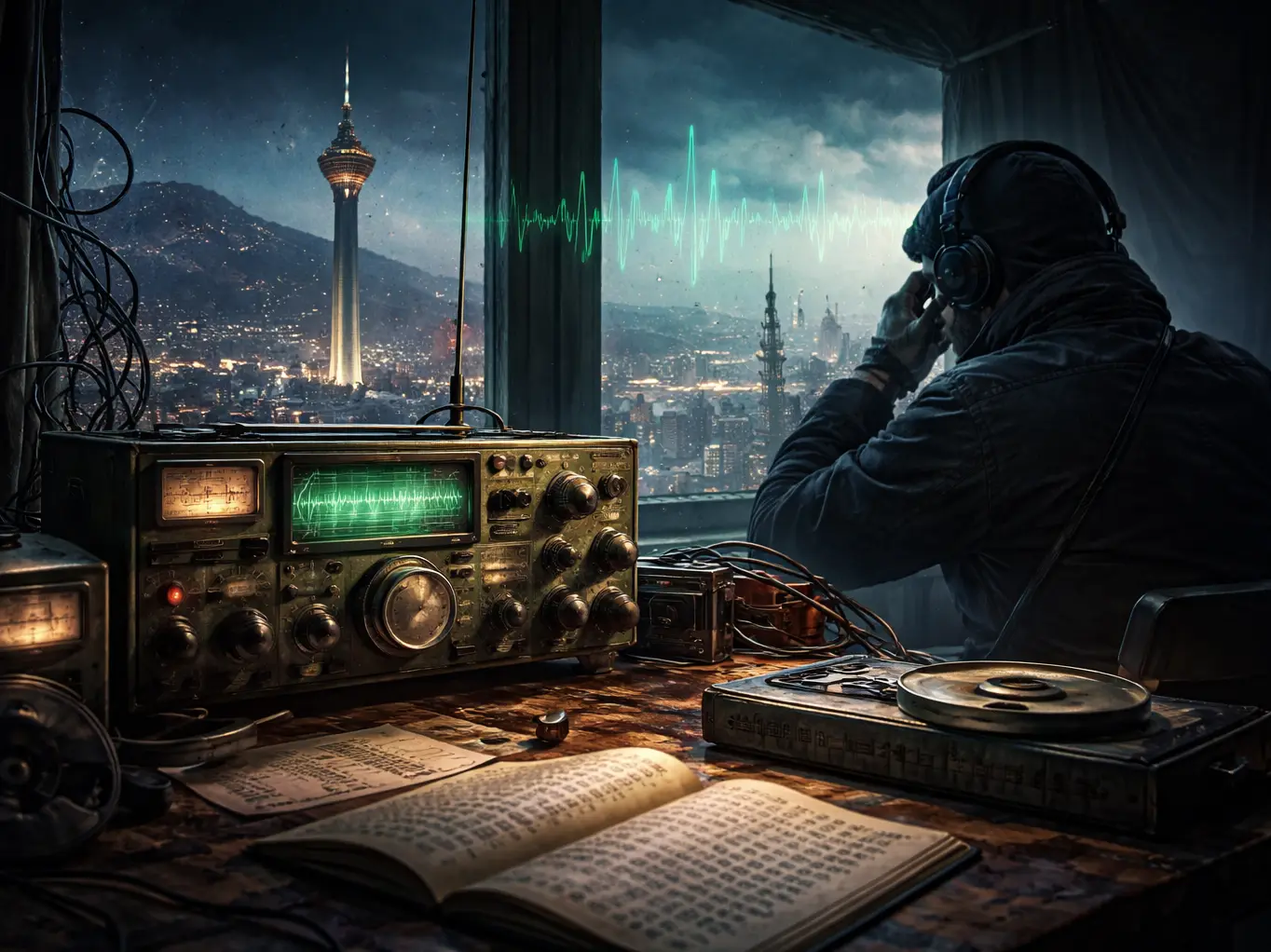 Is the US using Cold War–style radio codes to run a hidden spy war in Iran?
