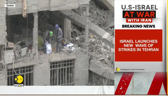 US-Israel Strike Iran: Israel Launches New Wave Of Strikes In Tehran | WION Breaking