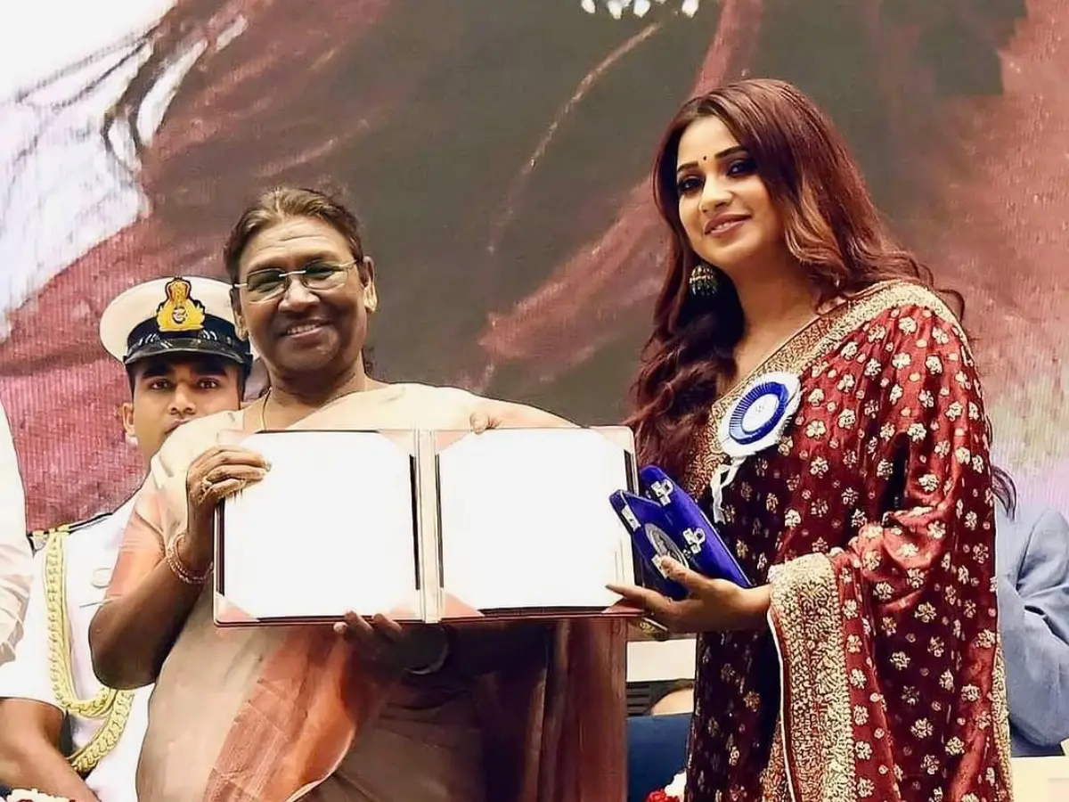 Shreya Ghosal- Five time National Award recipient