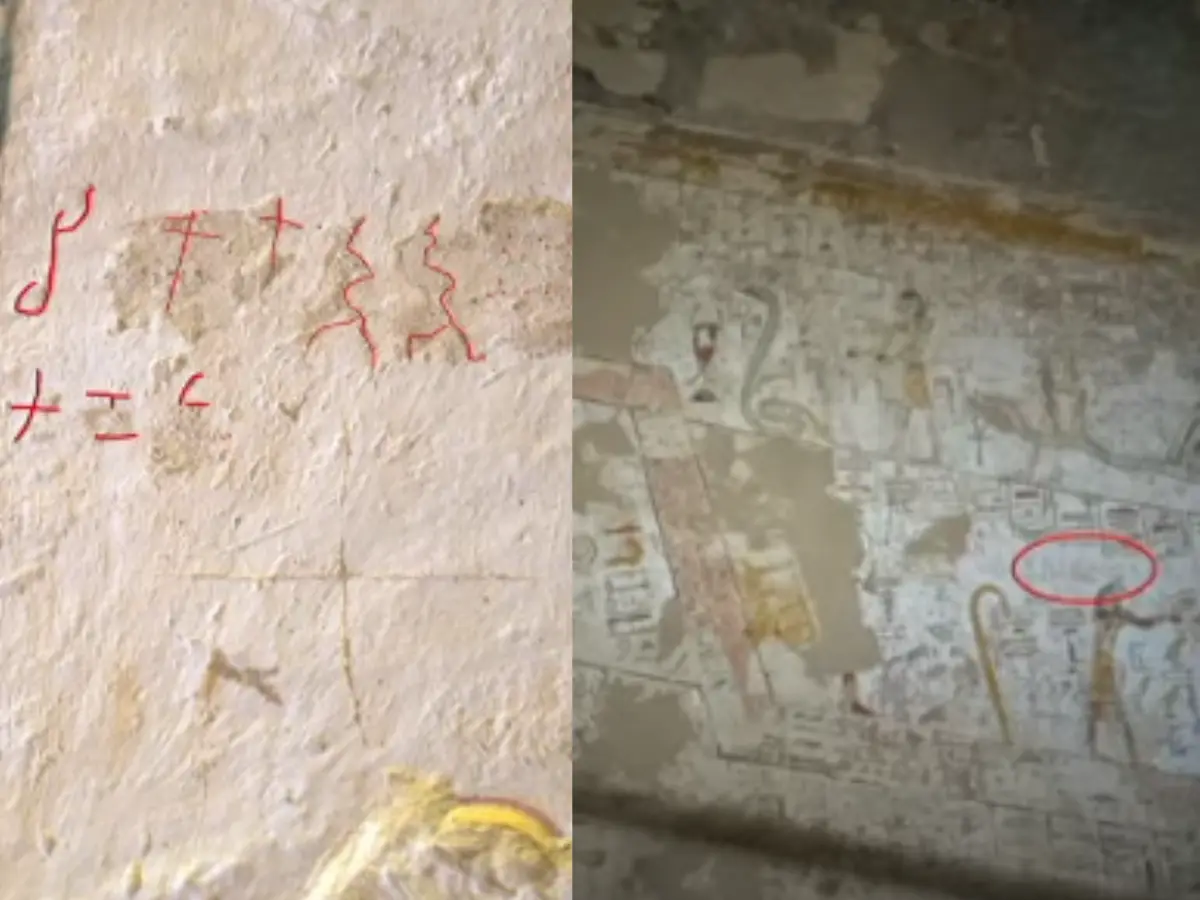 'Cikai Korran came here': 2,000 years ago, Indian man scribbled his name in Tamil on Egyptian tombs