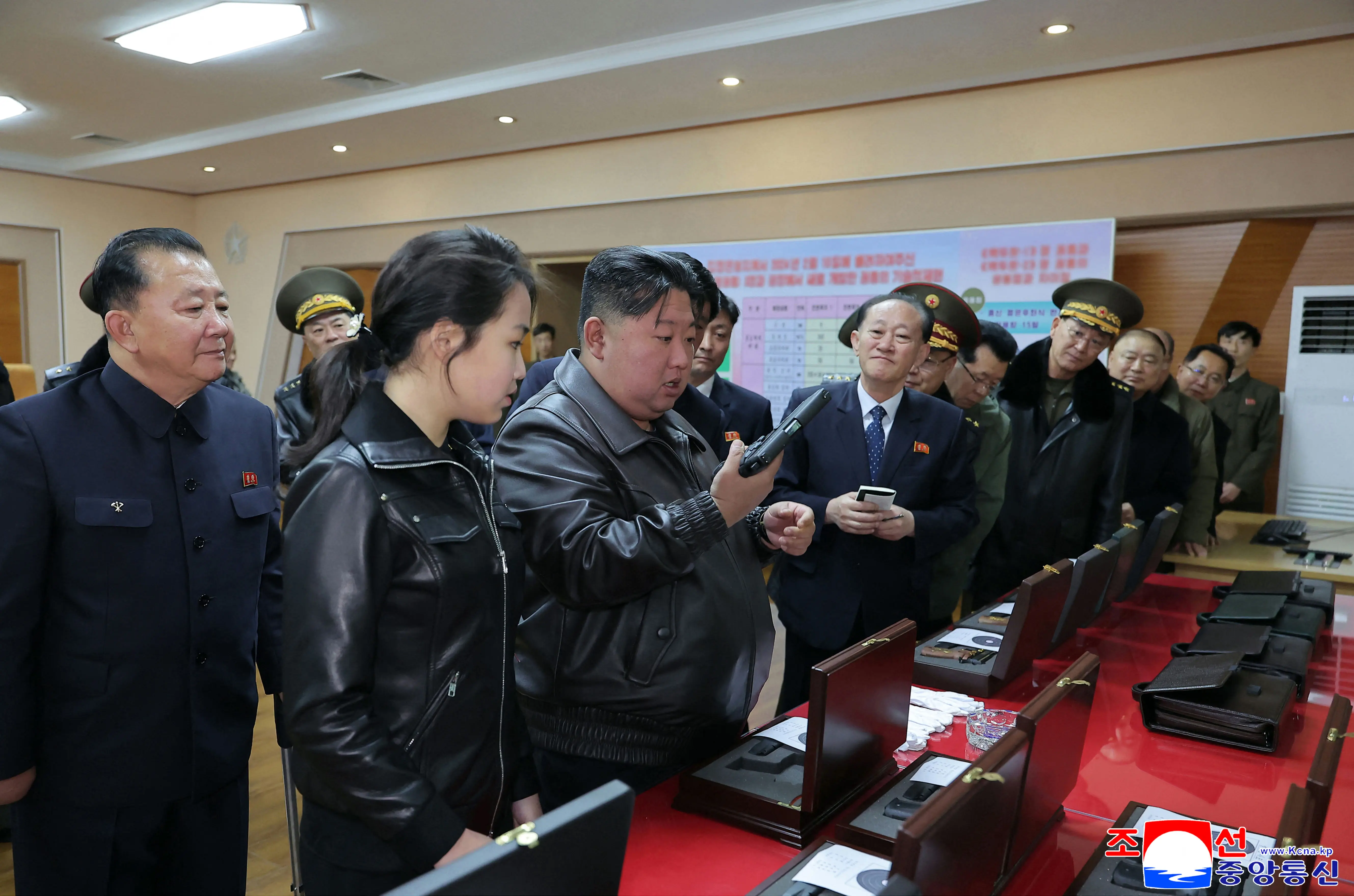 Kim tests a ‘new-type’ pistol
