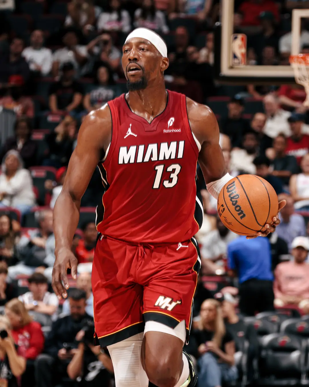 Miami Heat's Bam Adebayo dropped record 83 points in an NBA game. What's he being criticised for then?