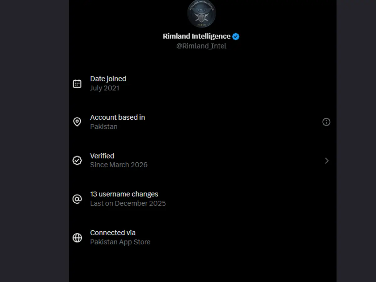 What we know about the X handle that shared the post?
