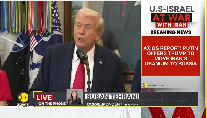 US-Iran War: Trump Rejects Putin Proposal To Move Iran’s Uranium To Russia: Report | WION Breaking