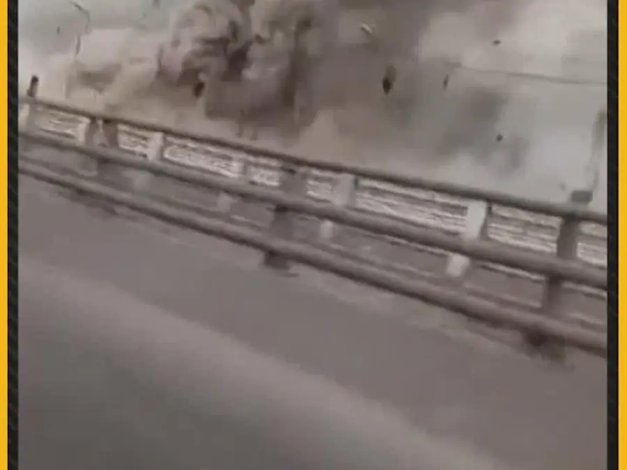 US-Iran War:  Smoke Rises in Iran's Ahvaz After Israeli Attack