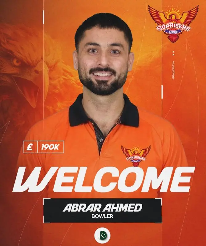 Kavya Maran's Sunrisers Leeds buy Pakistan's Abrar Ahmed in Hundred auction. Now their X handle is suspended