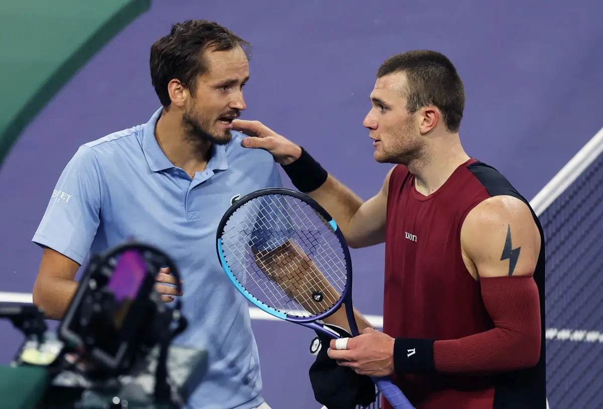 Did Medvedev cheat? Draper's Indian Wells title defence ends amid hindrance call controversy - WATCH