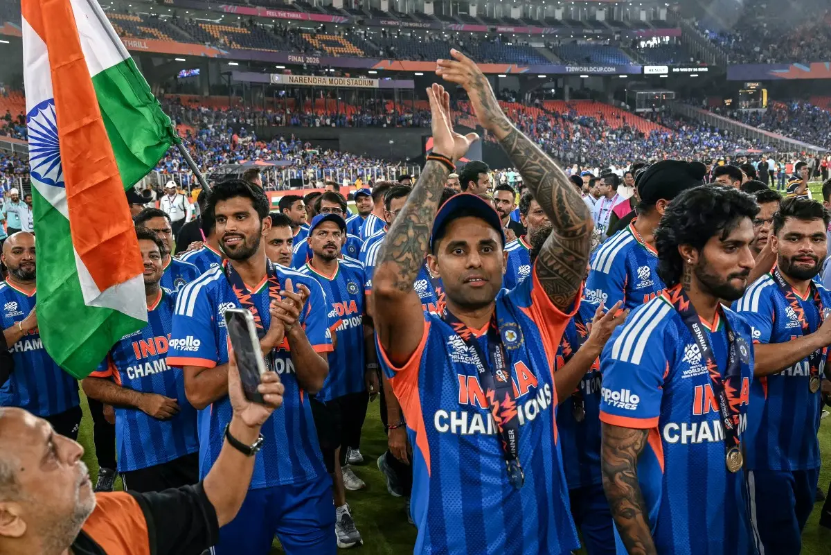 WATCH | ‘Trophy is home’: Suryakumar Yadav’s special message for Team India fans after T20 World Cup win