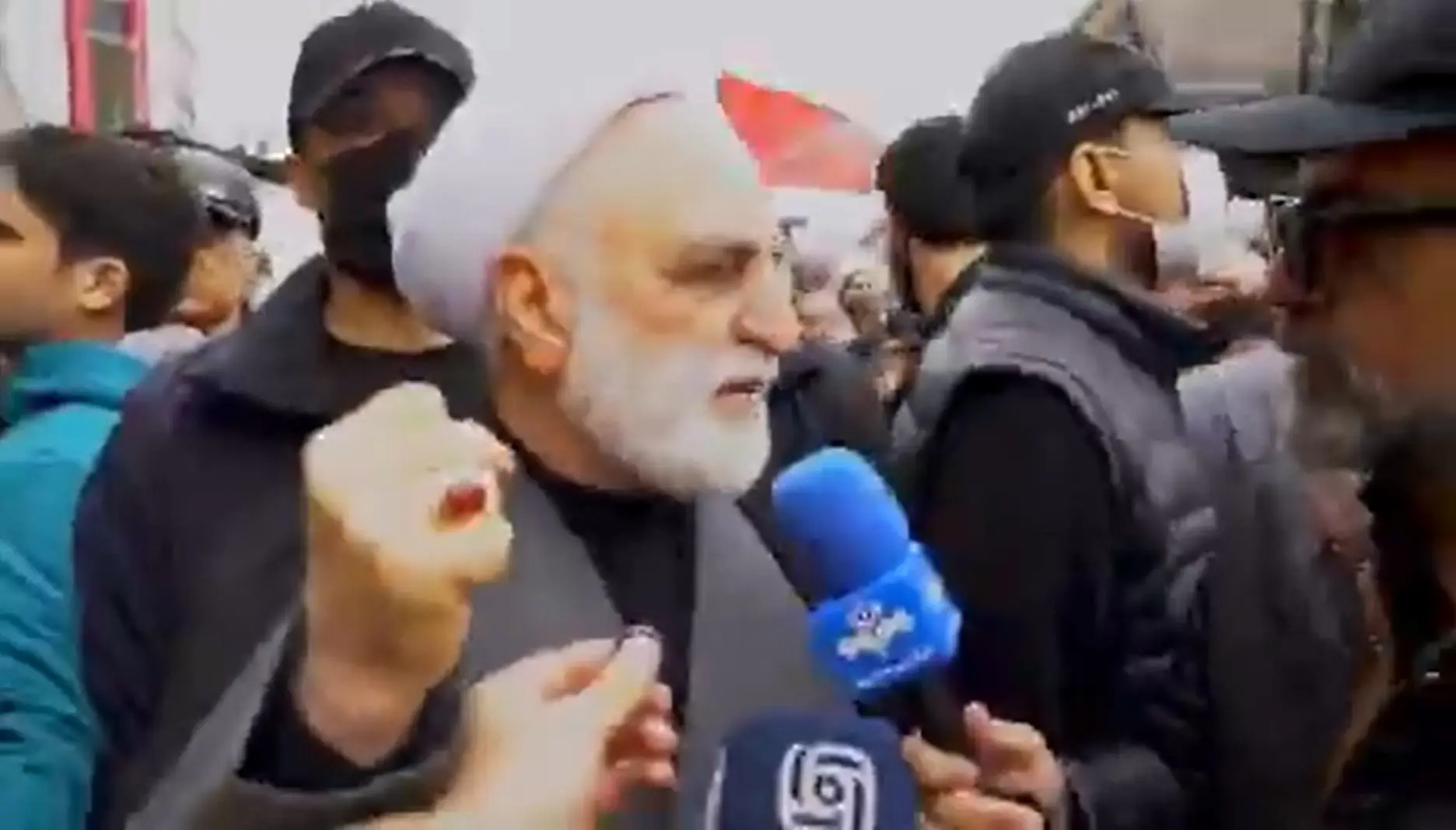 Watch | Possible assassination attempt? missile hit building near location of Iran's judiciary chief during Quds Day rally in Tehran