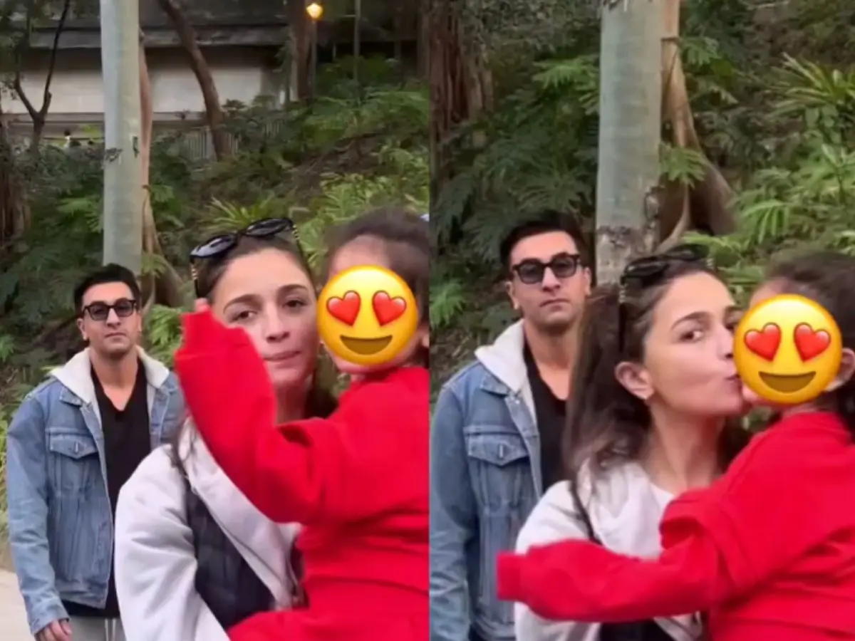 Alia Bhatt, Ranbir Kapoor walk hand-in-hand with daughter Raha during Hong Kong getaway | Watch