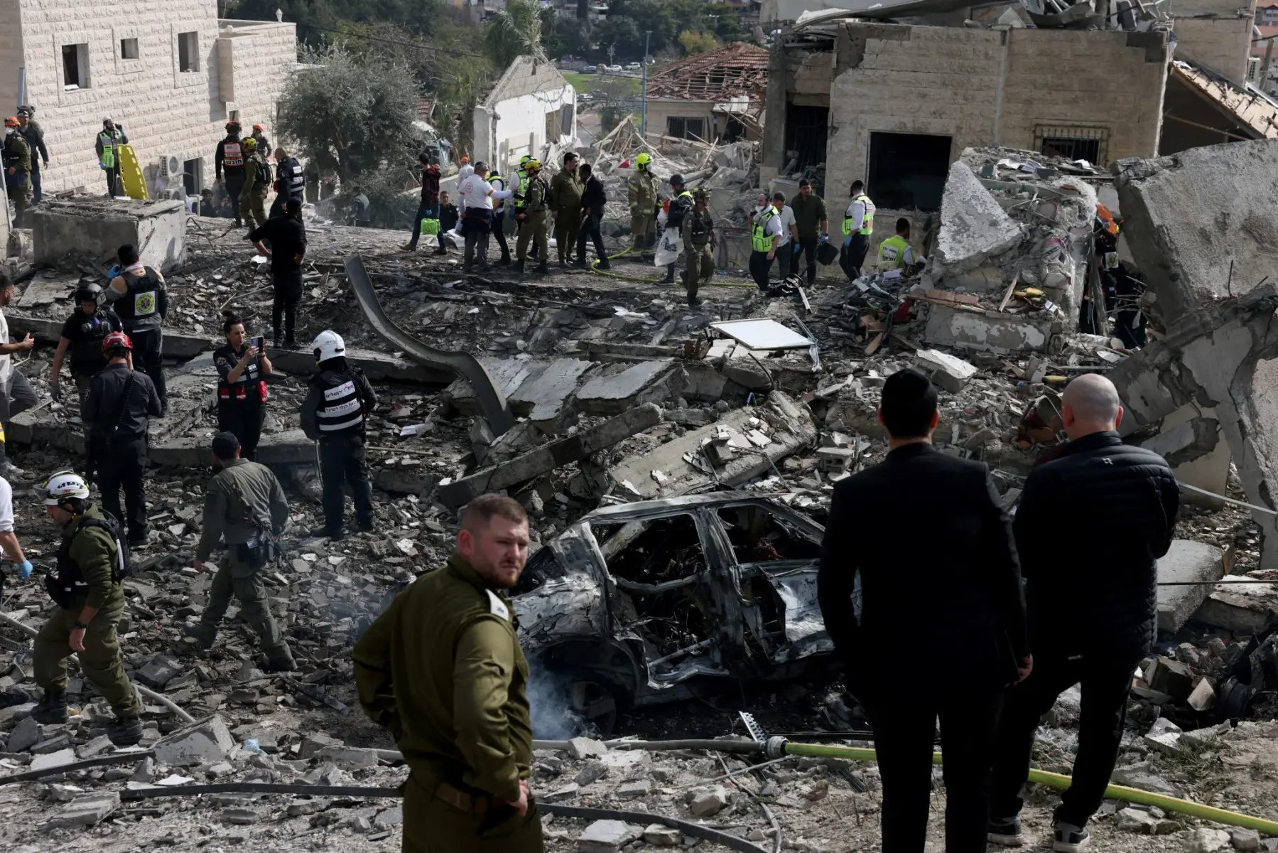 Casualties reported in Israel
