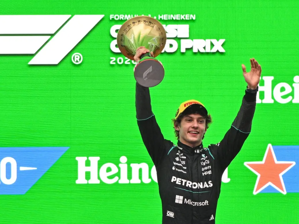 Kimi Antonelli sets record as F1’s second-youngest race winner Kimi Antonelli sets record as F1’s second-youngest race winner