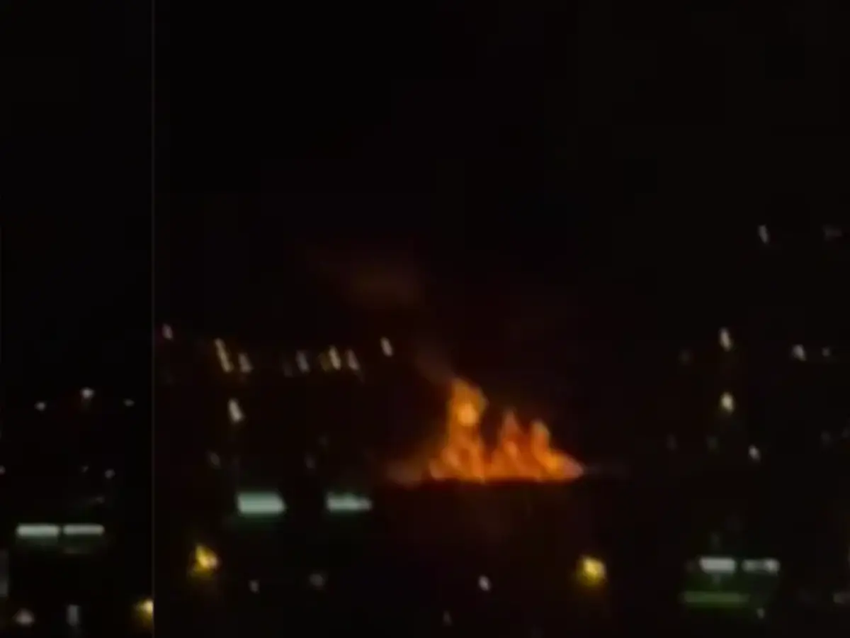 Massive fire near Dubai airport after drone strike, fuel tank hit; flight operations suspended - VIDEO Massive fire near Dubai airport after drone strike, fuel tank hit; flight operations suspended - VIDEO