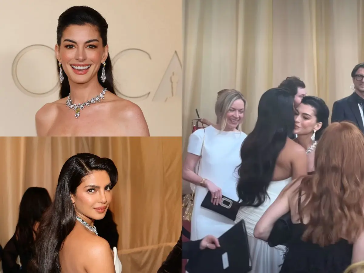 Oscars 2026: Anne Hathaway shares warm moment with Priyanka Chopra Jonas; their friendship goes back years | Watch Oscars 2026: Anne Hathaway shares warm moment with Priyanka Chopra Jonas; their friendship goes back years | Watch