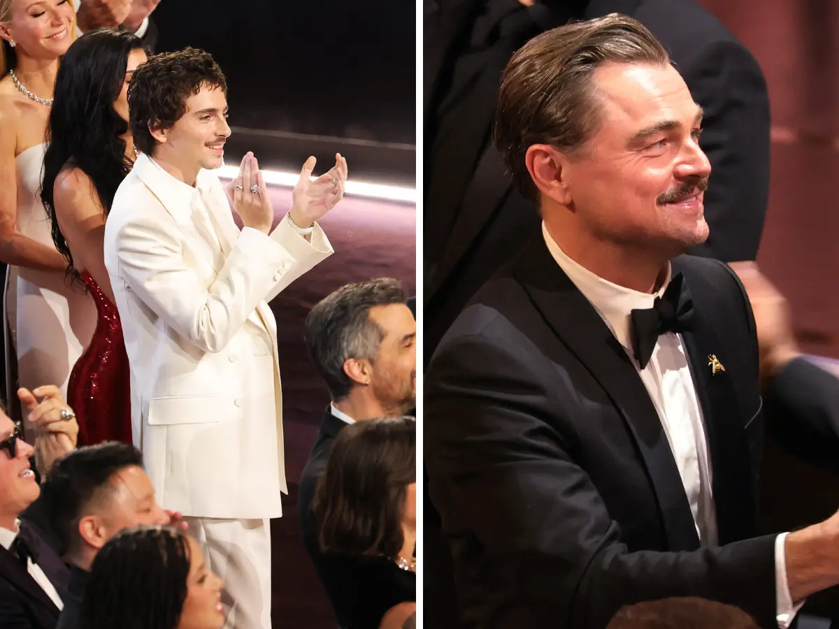 Snub: Timothée Chalamet and Leonardo Di Caprio