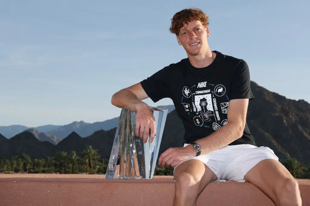 Jannik Sinner triumphs over ‌Daniil Medvedev to secure maiden Indian Wells title