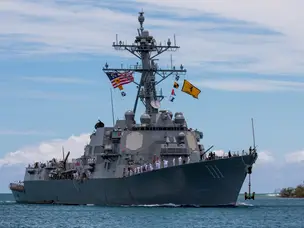 'The Aegis umbrella': How the USS Spruance creates invisible radar dome over the USS Abraham Lincoln