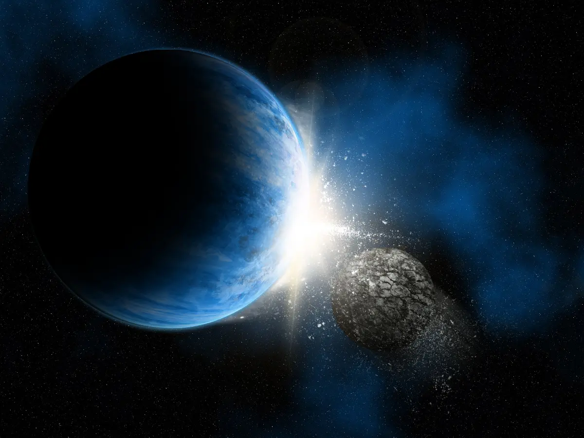 Chaos, heat and a star that went bonkers: Scientists see major collision between two planets Chaos, heat and a star that went bonkers: Scientists see major collision between two planets