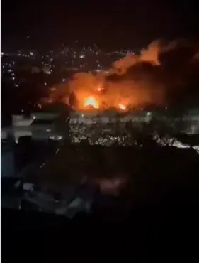 Explosions rock Kabul as Afghanistan blames Pakistan for airstrikes as tensions escalate