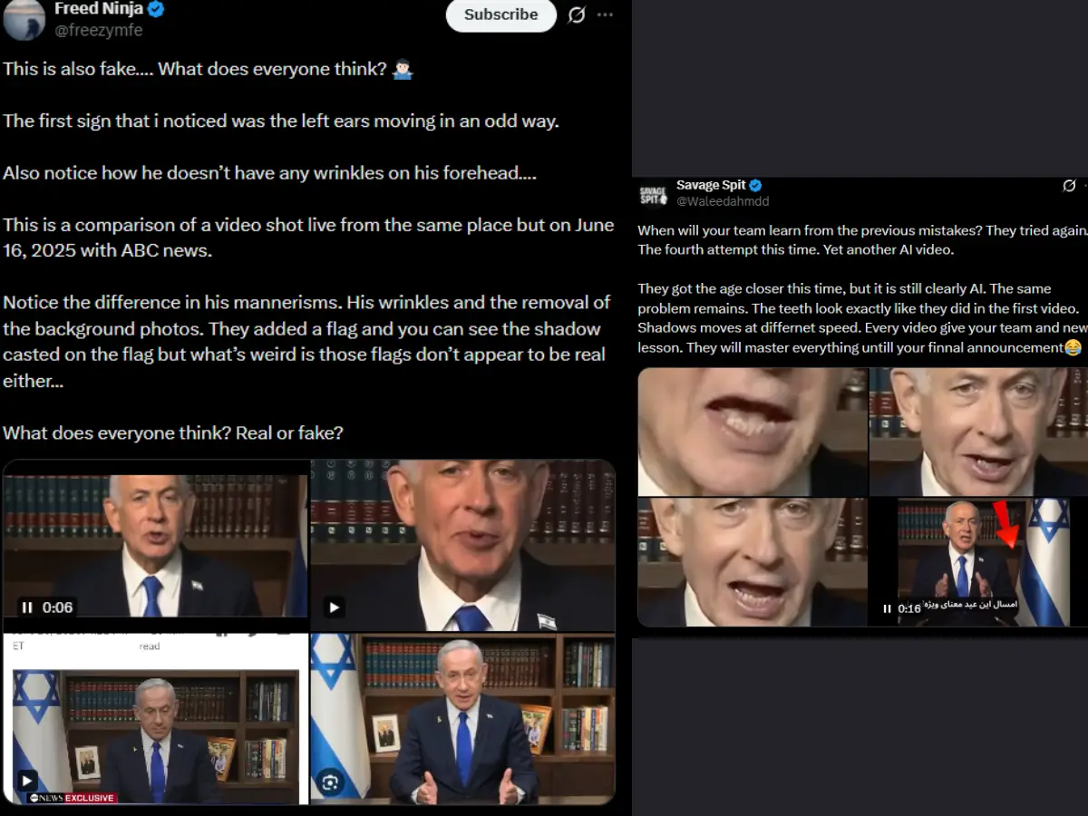 What are the claims about the latest video?