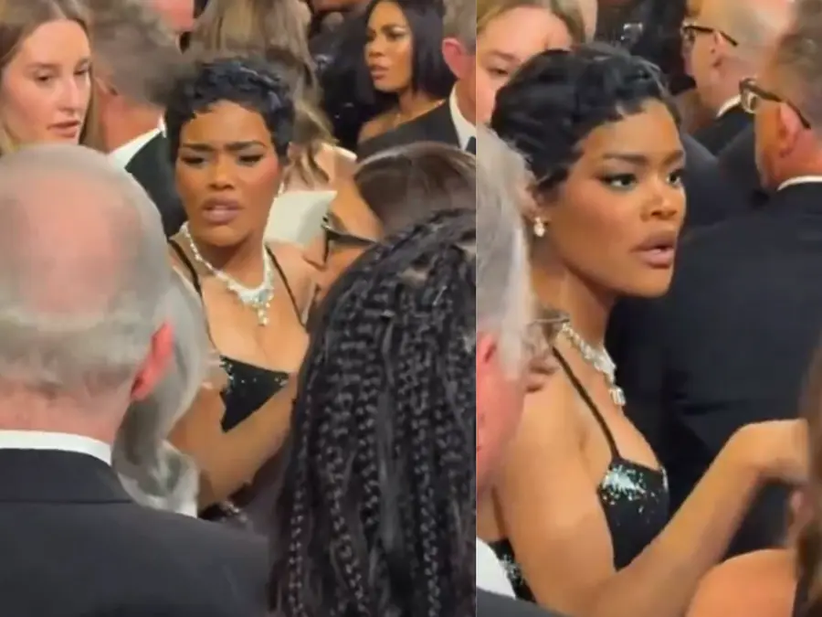 Teyana Taylor shoved by security, calls out the man for rude behaviour | Watch video