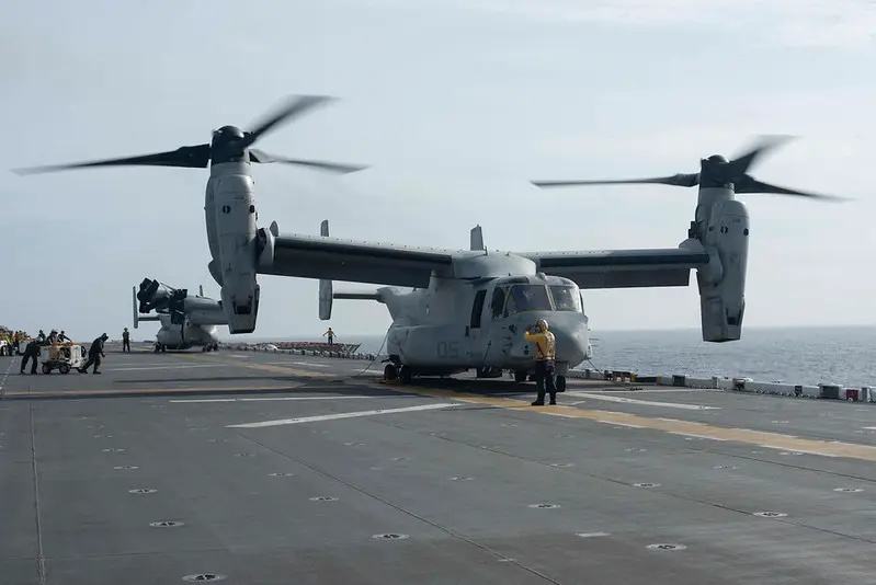 USS Tripoli is used to move troops to the shore