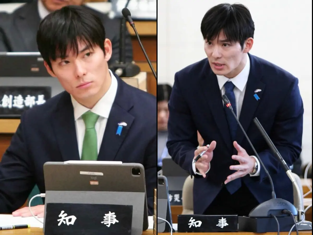 Takato Ishida, young Japanese politician, has become a social media eye candy for his intense good looks