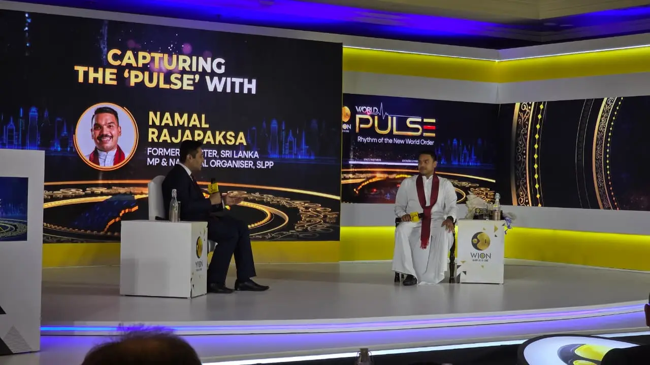 ‘War upon our shores’: Namal Rajapaksa calls Indian Ocean the new global 'economic highway,' warns of global system collapse at WION World PULSE