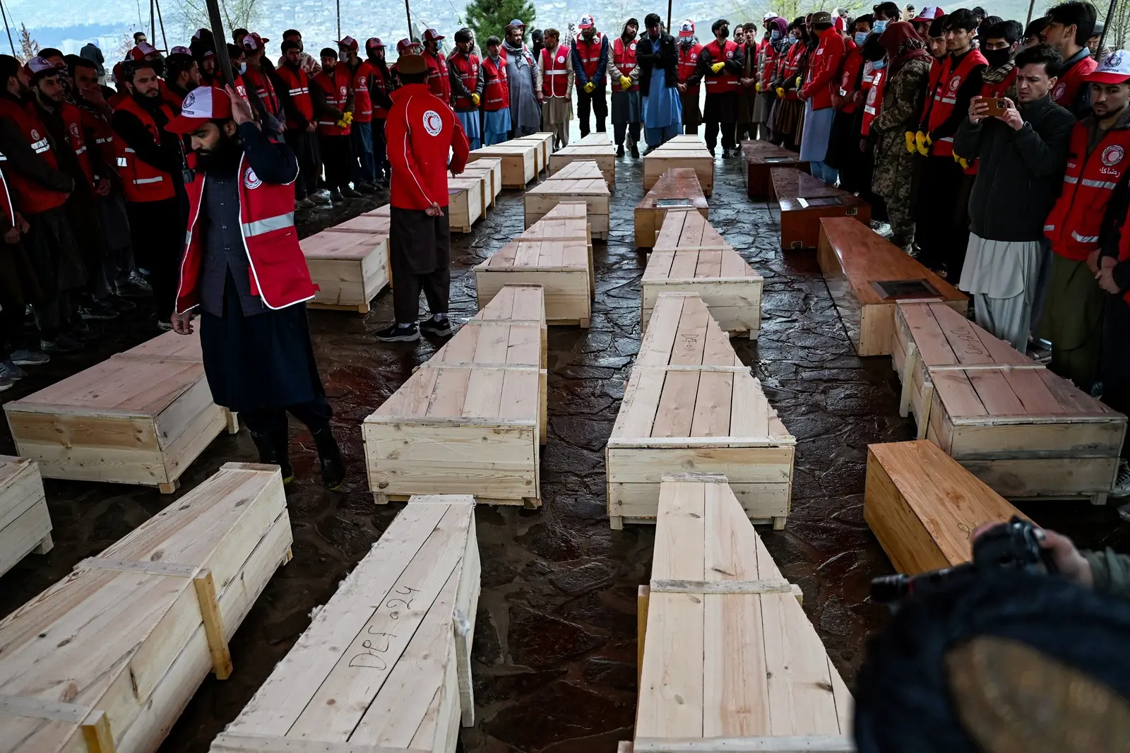 Mass funeral in Afghanistan for victims of Pakistan rehab centre strike; Taliban vows revenge