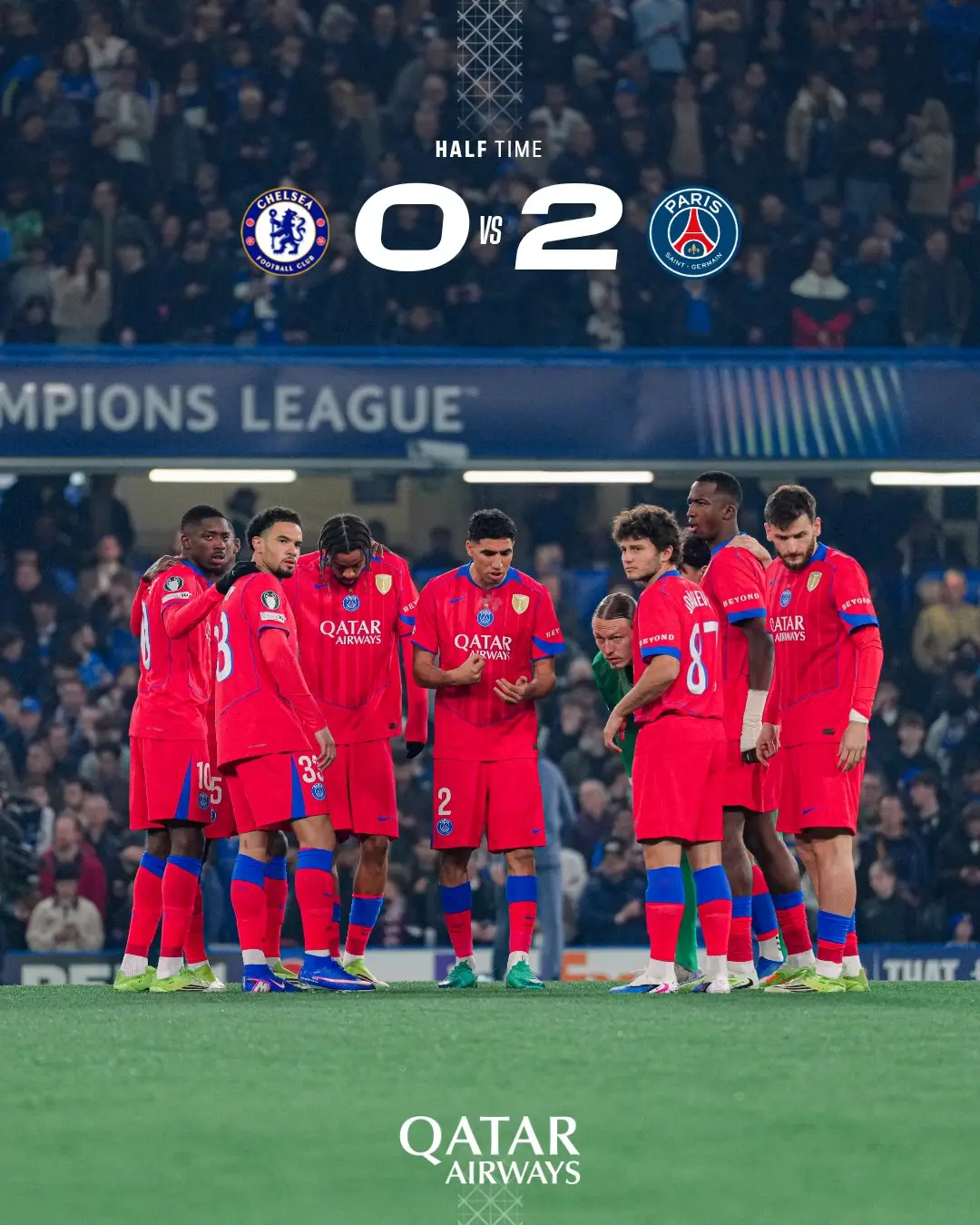 PSG beat Chelsea