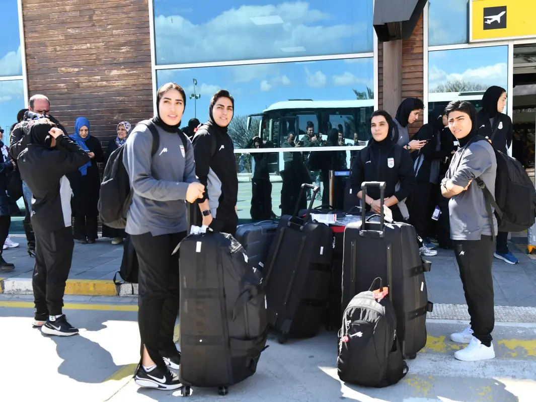 Iranian women's football team players, including those who were granted asylum in Australia, return home Iranian women's football team players, including those who were granted asylum in Australia, return home