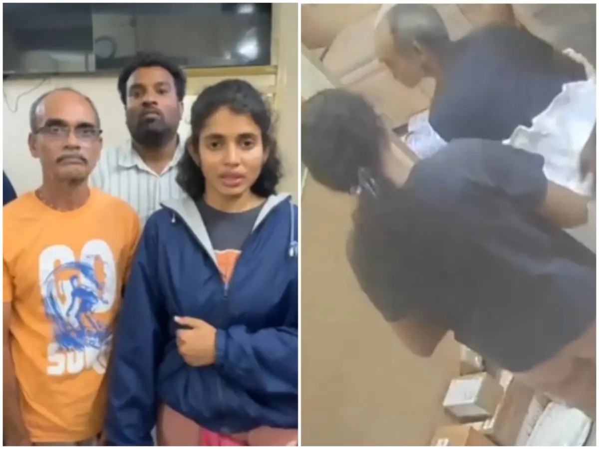 Indian woman tried to 'courier' her father to record reel, and then this happened. But why did she do it? WATCH Indian woman tried to 'courier' her father to record reel, and then this happened. But why did she do it? WATCH