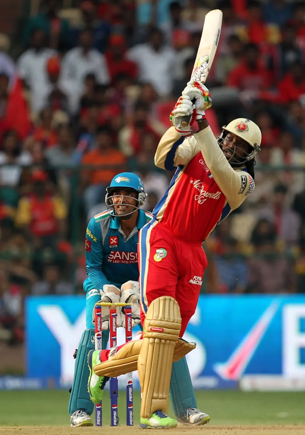 Most Sixes in an IPL Match by a Player - Chris Gayle 17 for RCB