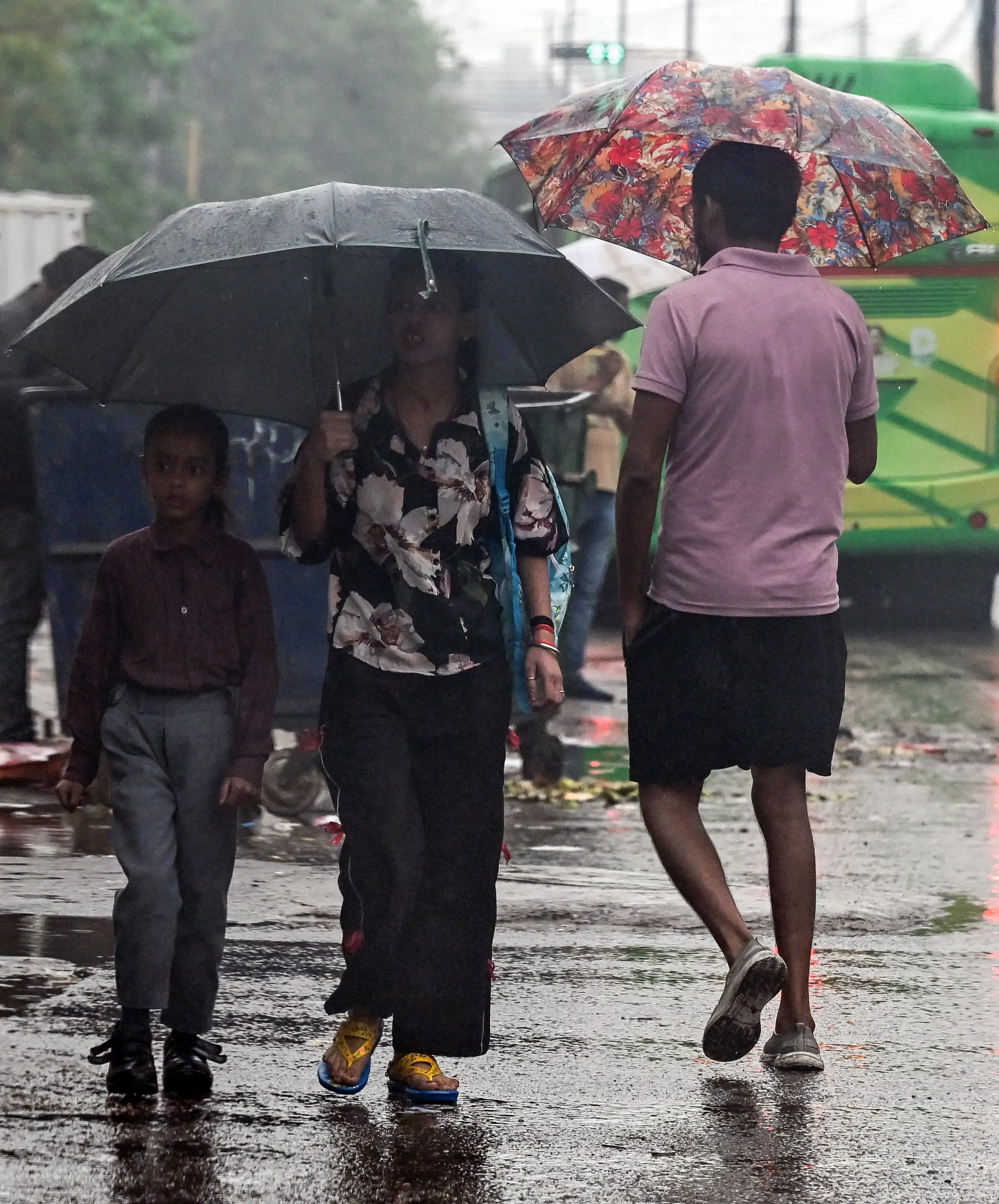 Delhi logs wettest March in three years; AQI at 123 after rain