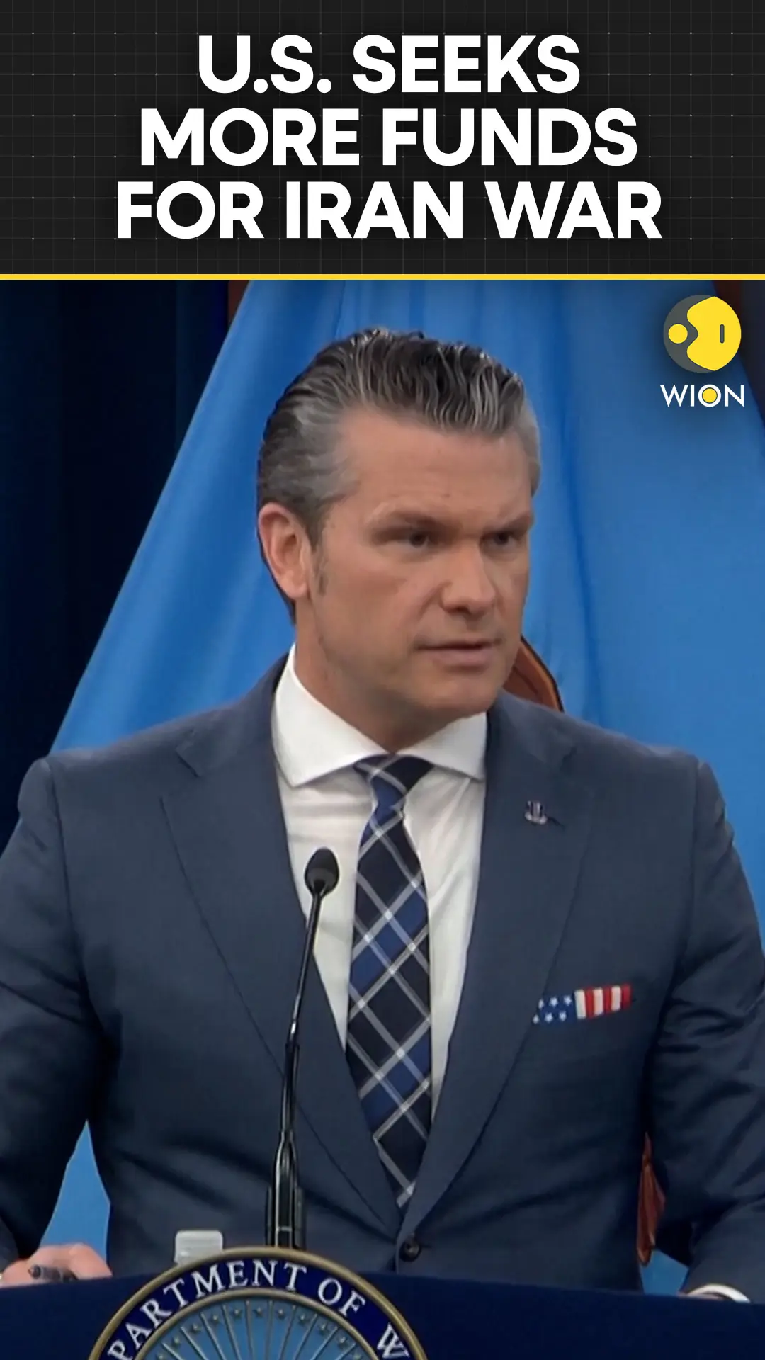 Trump Says US Needs More Money to Fund Iran War; Hegseth: 'It Takes Money to Kill Bad Guys'