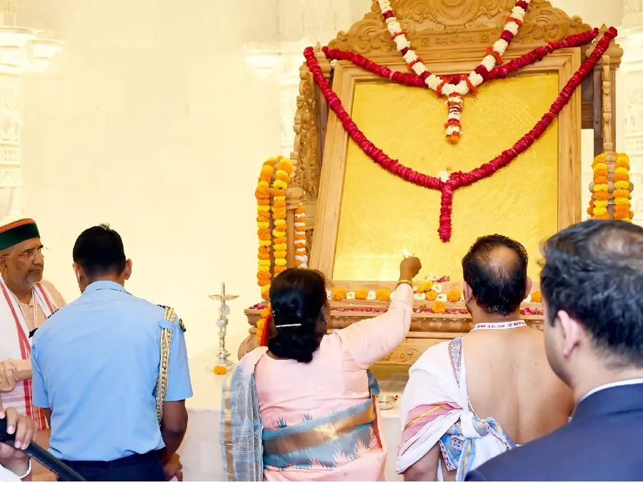 Gold-plated 150 kg Ram Yantra installed in Ram Temple at Ayodhya. What is its significance?