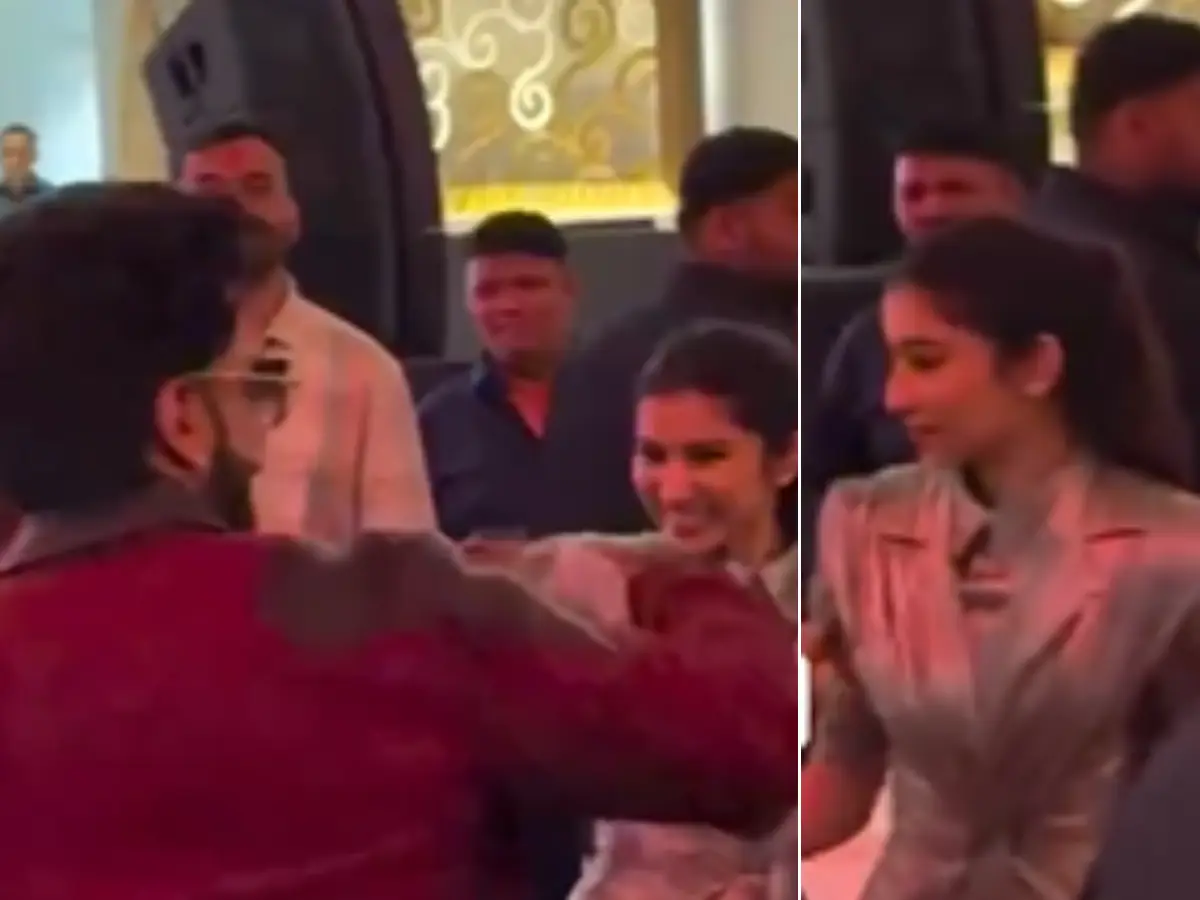 Sara Arjun and Ranveer Singh vibe along