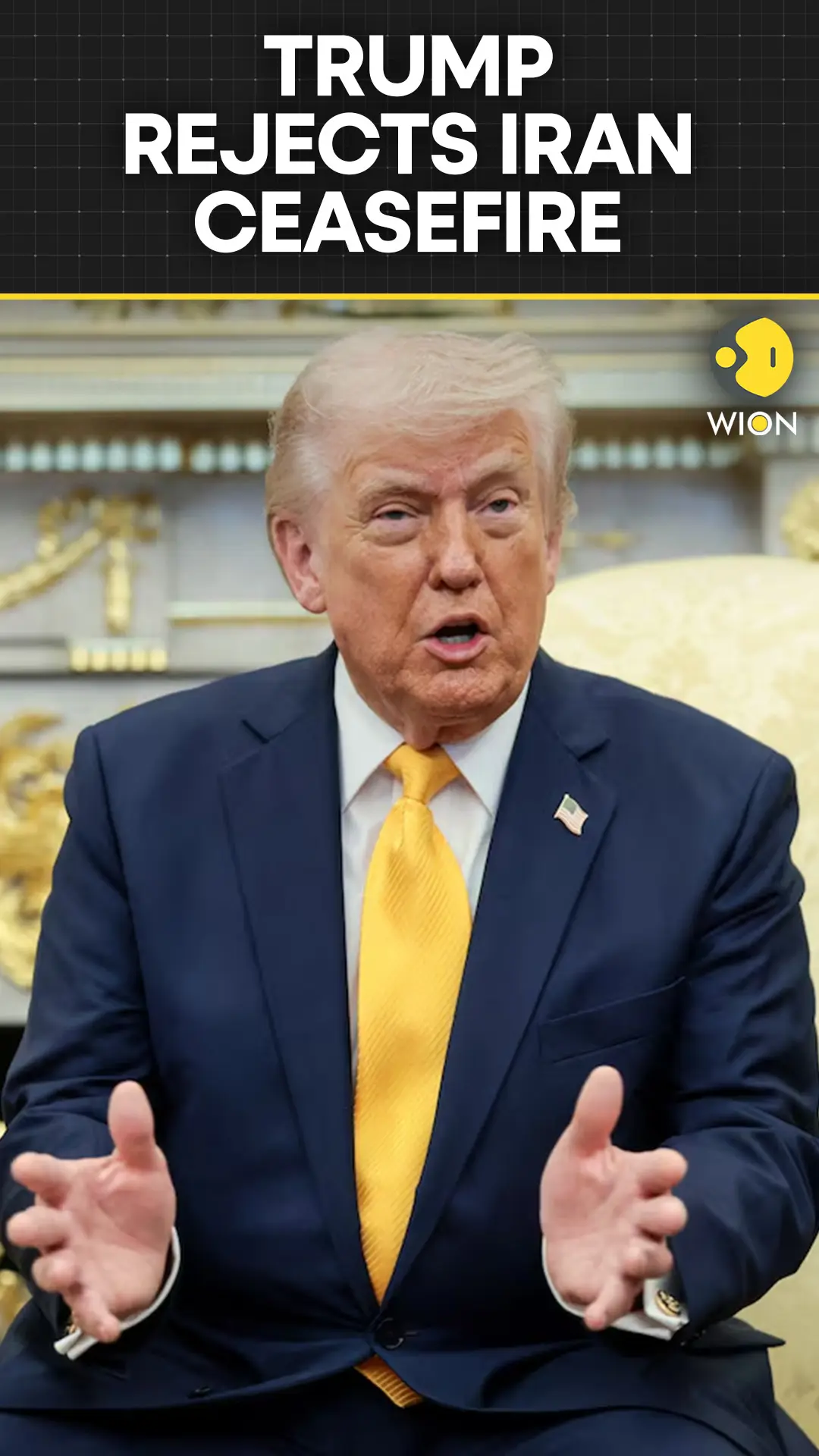 US-Iran War: Trump Rules Out Ceasefire in Iran