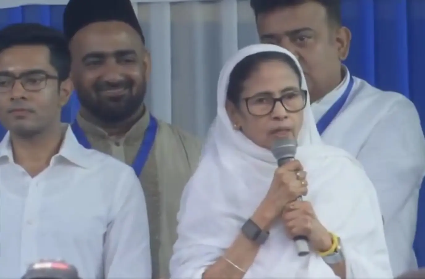 ‘Modi biggest infiltrator, those who target Bengal will go to hell,’ says Mamata at Eid event