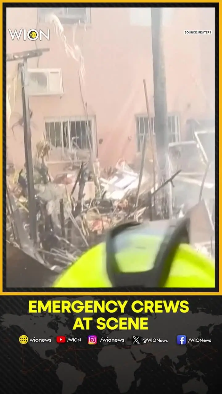 Iran Strikes Back: Missile Strike Hits Building in Central Israel, Emergency Crews Rush to Scene