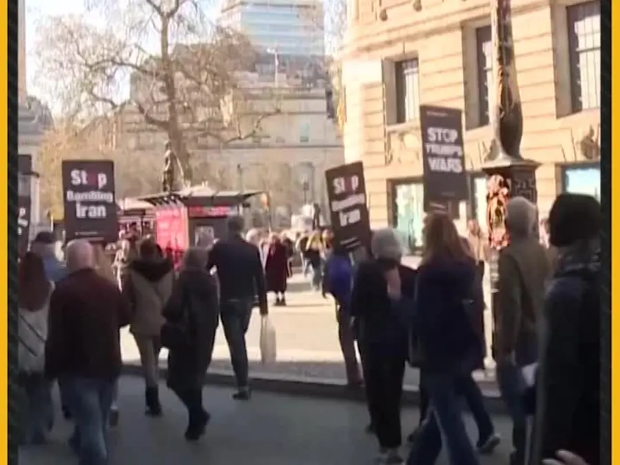 US-Israel Strike Iran: London Protests Against US-Israel Strikes on Iran | WION