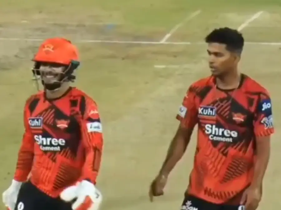 Watch: Ishan Kishan receives fiery send-off from teammate in SRH practice match