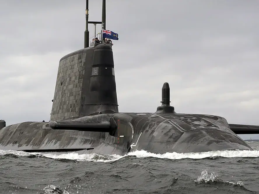 HMS Anson in Arabian Sea: Royal Navy submarine within striking distance of Iran HMS Anson in Arabian Sea: Royal Navy submarine within striking distance of Iran