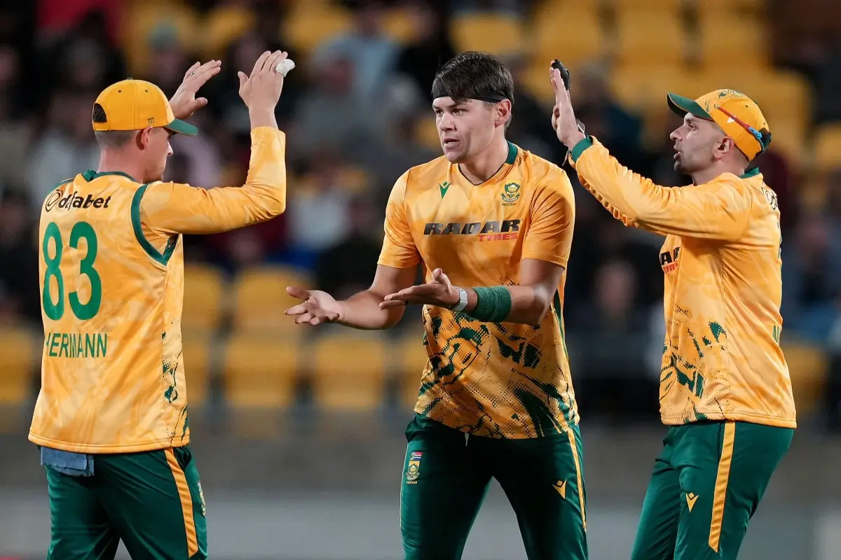 NZ vs SA, 4th T20I: Gerald Coetzee shines as Proteas level series with 19-run win